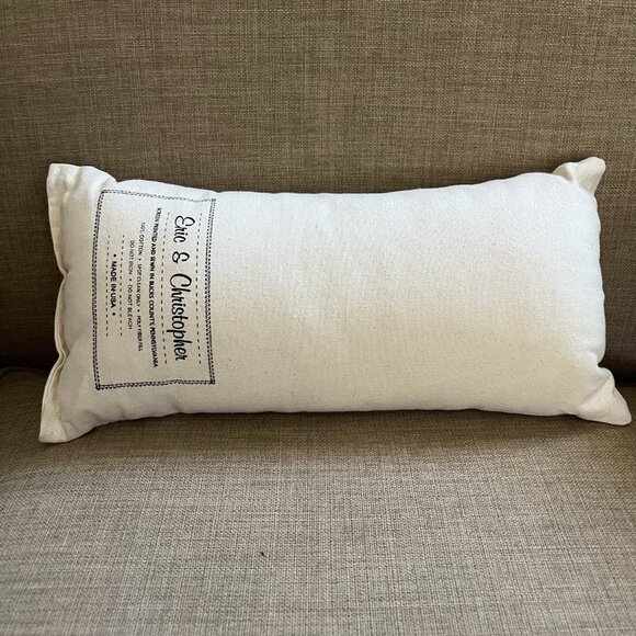 Eric & Christopher Ducklings Ducks Pillow Cotton 8”x15” Decorative USA - Picture 2 of 5